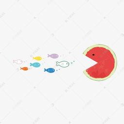 小鱼吃瓜动画,一场欢乐的海洋冒险之旅